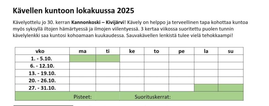 kävelykampanja