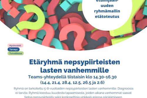 hva tiedottaa nepsypiirteisten lasten vanhemmille